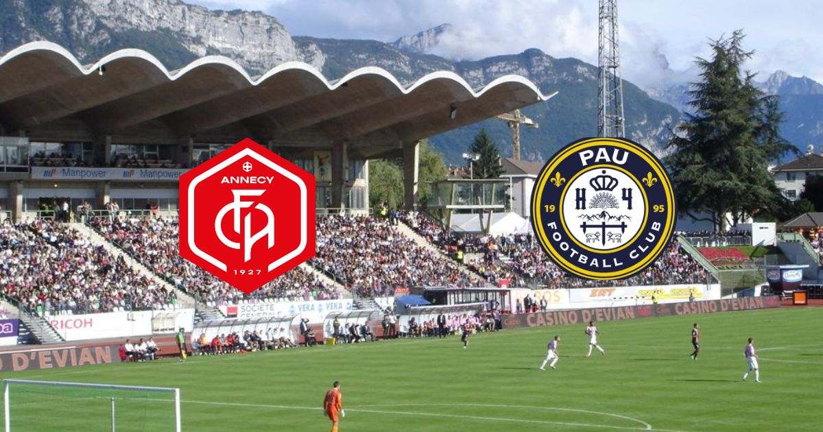 Link trực tiếp Annecy FC vs Pau FC 0h ngày 16/10