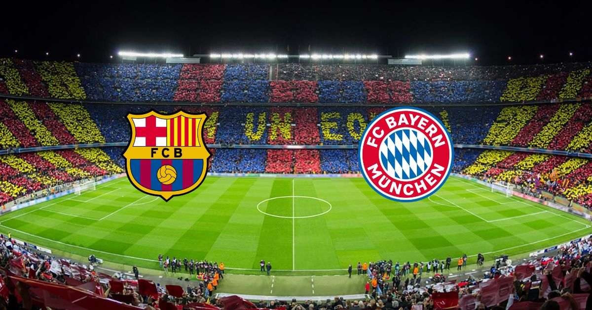 Link trực tiếp Barcelona vs Bayern Munich 2h ngày 27/10