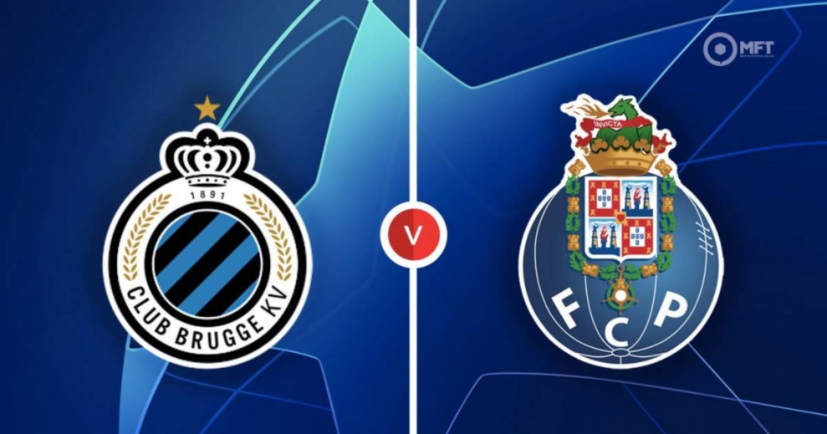 Link trực tiếp Club Brugge vs FC Porto 23h45 ngày 26/10
