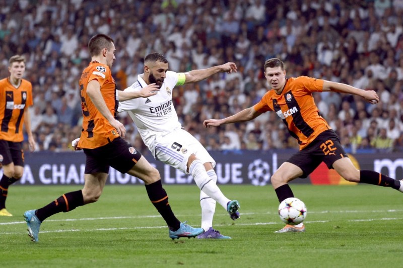 Link trực tiếp Shakhtar Donetsk vs Real Madrid 2h ngày 12/10