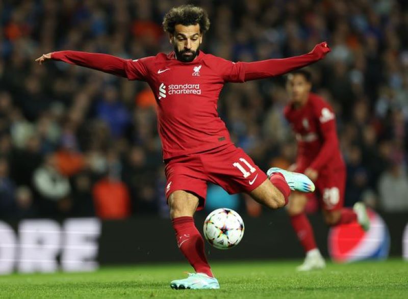 Mohamed Salah có được hat-trick trong chiến thắng tưng bừng của Liverpool