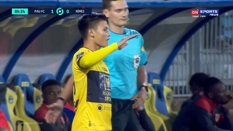 Nguyễn Quang Hải vào sân ở phút 86