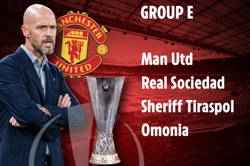 Lịch sử đối đầu Omonia vs Manchester United: Real Sociedad là đối thủ cạnh tranh trực tiếp với thầy trò Erik ten Hag bảng này