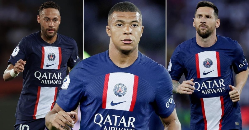 Paris Saint-Germain để sẵn 500 triệu euro trong trường hợp Kylian Mbappé muốn thanh lý hợp đồng của Neymar Jr và Lionel Messi