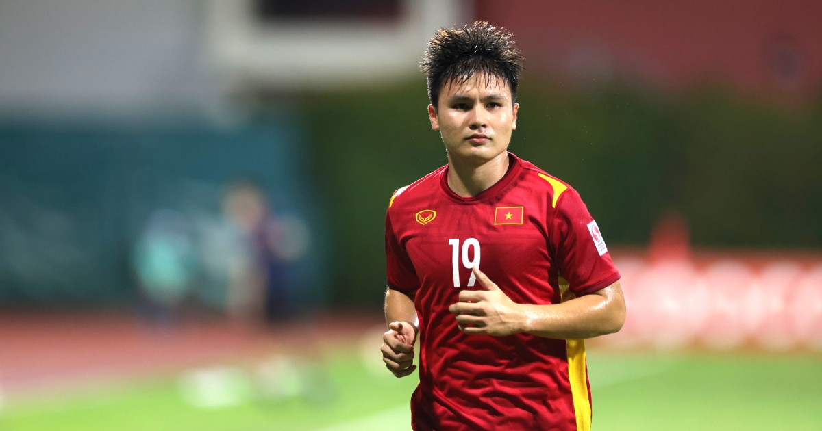 Quang Hải không dự AFF Cup 2022 cùng ĐT Việt Nam