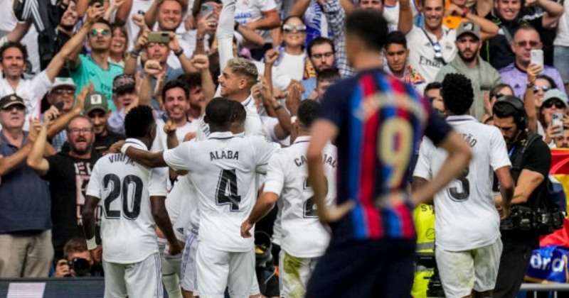 Real Madrid đánh bại Barcelona ở trận El Clasico