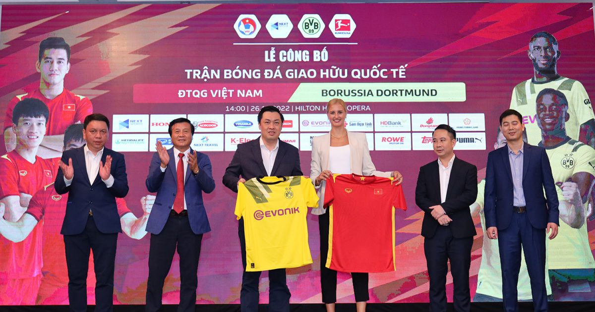 1 điều đặc biệt trước trận giao hữu giữa tuyển Việt Nam gặp Dortmund