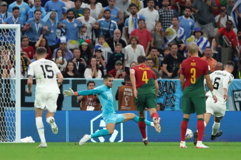 Kết quả Bồ Đào Nha vs Uruguay: Bentancur không thắng được Costa