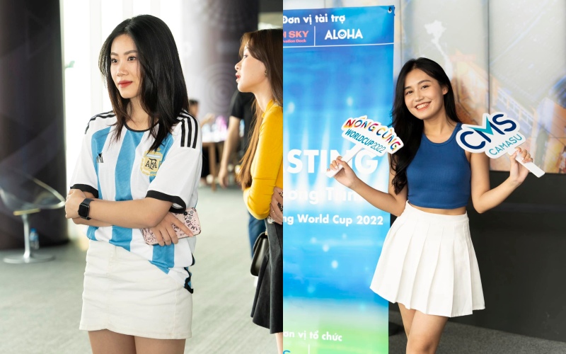 Các thí sinh tài sắc vẹn toàn tham gia casting chương trình "Nóng cùng World Cup 2022"