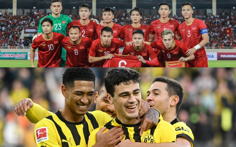 Cùng chờ đợi và đón xem đại chiến Đội tuyển Việt Nam vs Dortmund