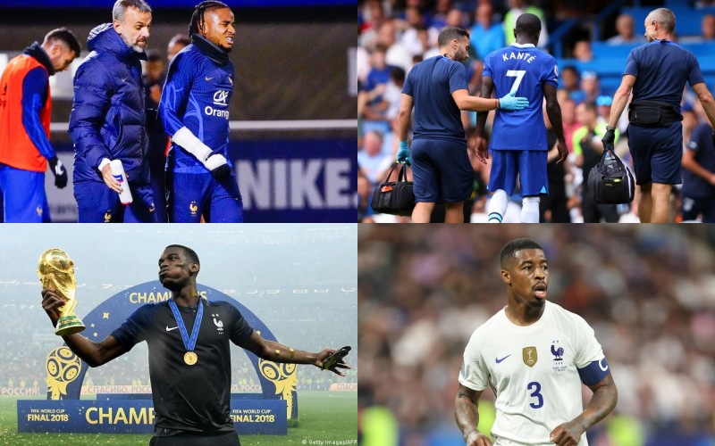 Đội tuyển Pháp mất hàng loạt trụ cột trước World Cup 2022 vì chấn thương