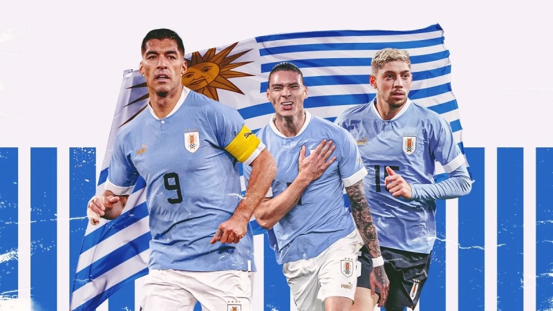 Áo đấu của tuyển Uruguay World Cup 2022
