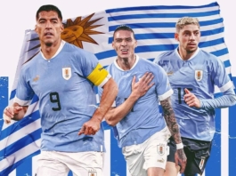 Đội hình tuyển Uruguay World Cup 2022