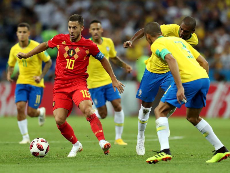 Hazard cho rằng có những đội tuyển tốt hơn so với tuyển Bỉ