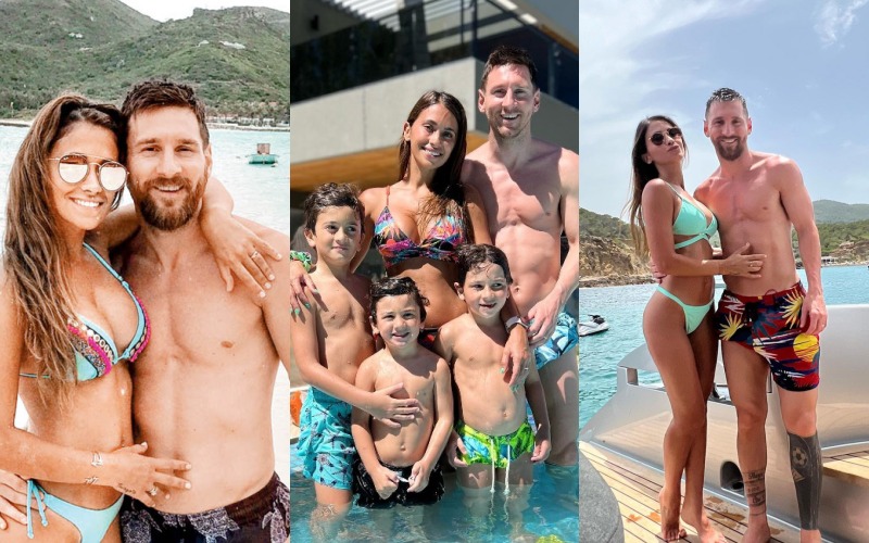 Gia đình hạnh phúc của Lionel Messi