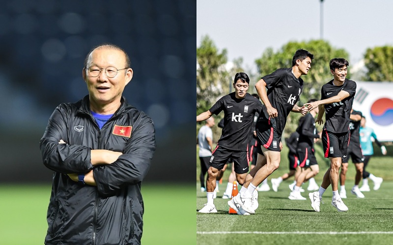 HLV Park Hang-seo động viên tuyển Hàn Quốc trước World Cup 2022
