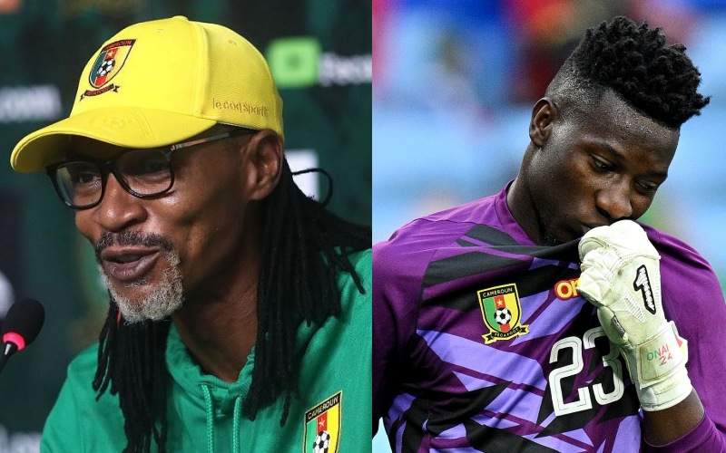 HLV Rigobert Song quyết định loại André Onana khỏi World Cup 2022 vì không chịu thay đổi lối chơi 