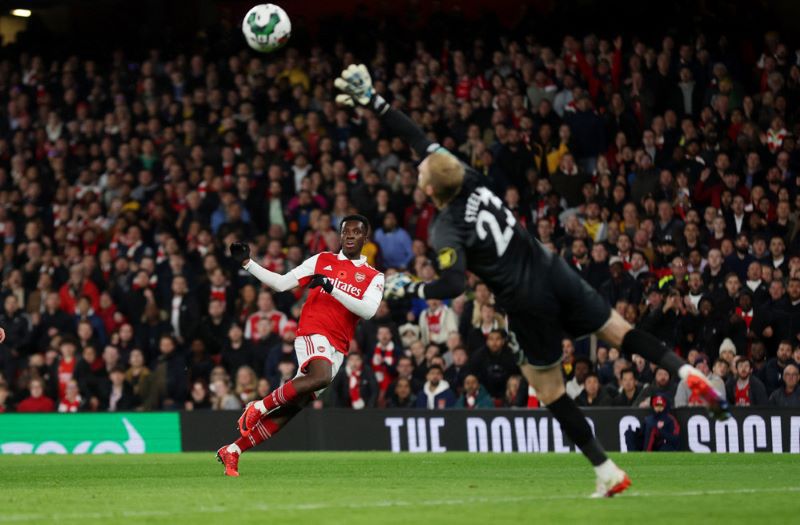 Kết quả Arsenal vs Brighton & Hove Albion (2h45 ngày 11/10/2022): Nketiah đưa Arsenal vượt lên dẫn trước