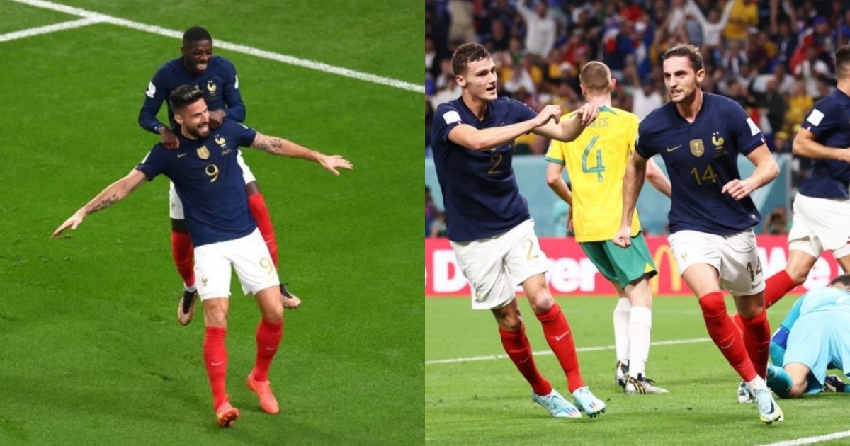 Kết quả Pháp vs Úc, 2h ngày 23/11 (Bảng D World Cup 2022)