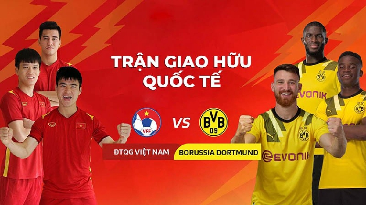 Kết quả Việt Nam vs Dortmund, 19h00 ngày 30/11