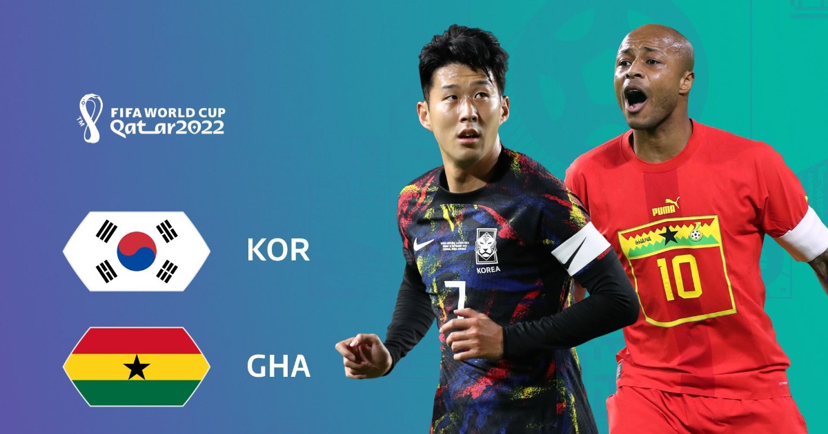 Lịch sử đối đầu Hàn Quốc vs Ghana