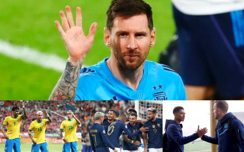 Lionel Messi cho rằng tuyển Brazil, Pháp và Anh là 3 đội có thể vô địch World Cup 2022