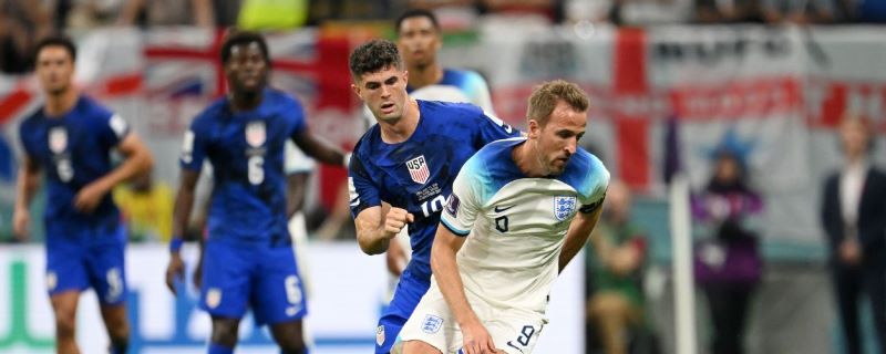 Đội tuyển Anh hòa thất vọng trước đội tuyển Mỹ