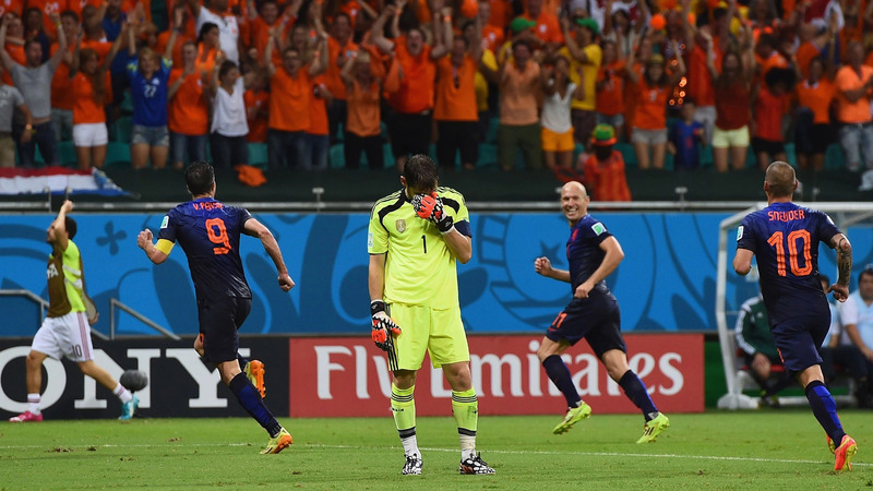Tây Ban Nha 1-5 Hà Lan (World Cup 2014)