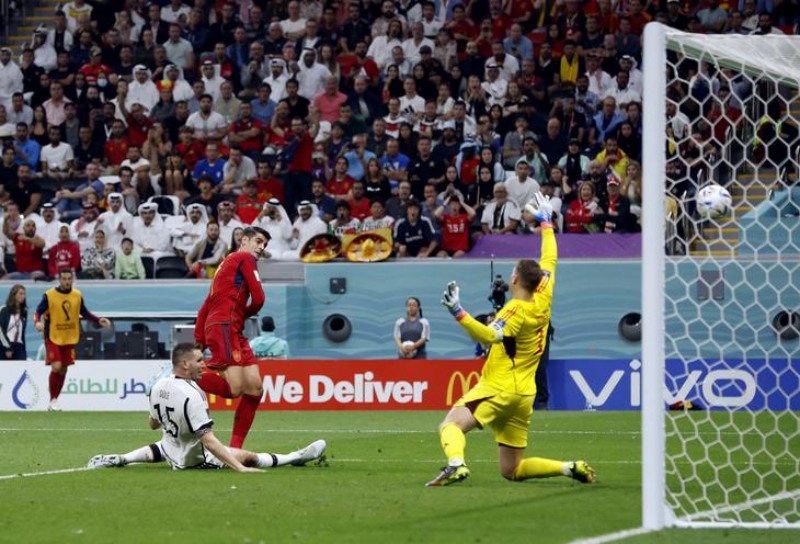 Kết quả Tây Ban Nha vs Đức: Alvaro Morata mở tỷ số trận đấu