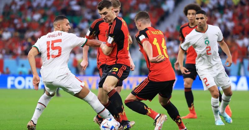 Đội tuyển Bỉ gây thất vọng ở World Cup 2022