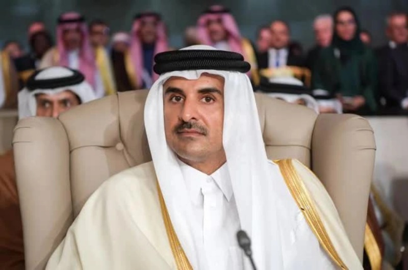 Tiểu vương Sheik Tamim bin Hamad Al Thani, người đứng đầu Qatar
