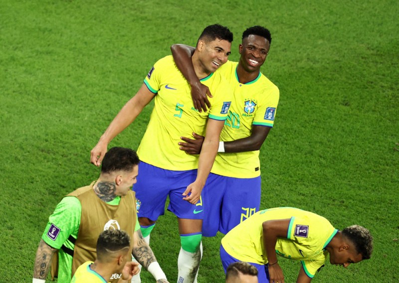 Tuyển Brazil là đại diện đầu tiên của bảng G điền tên vào vòng 1/8 World Cup 2022
