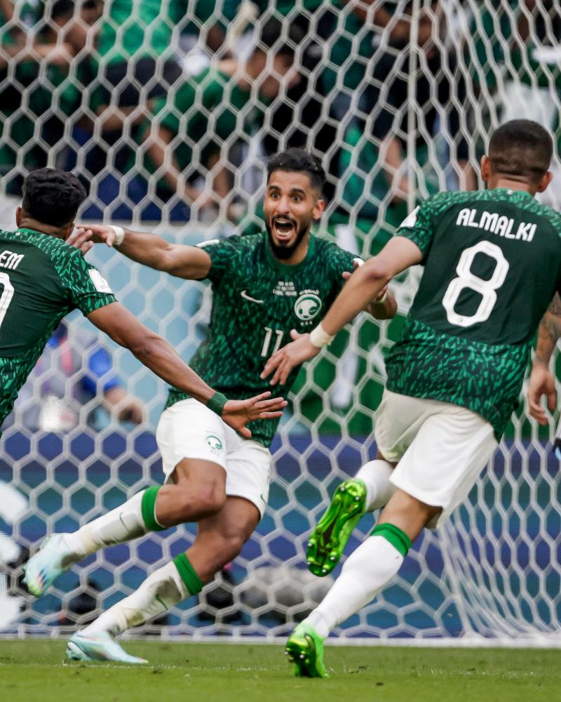 Tuyển Saudi Arabia tạo nên địa chấn ở World Cup 2022 khi khuất phục ông lớn Argentina