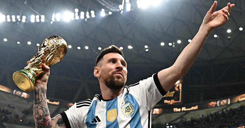 Messi mong muốn được khoe Cúp Vàng World Cup tại Paris
