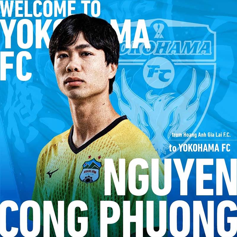 Yokohama FC chính thức công bố tân binh Nguyễn Công Phượng