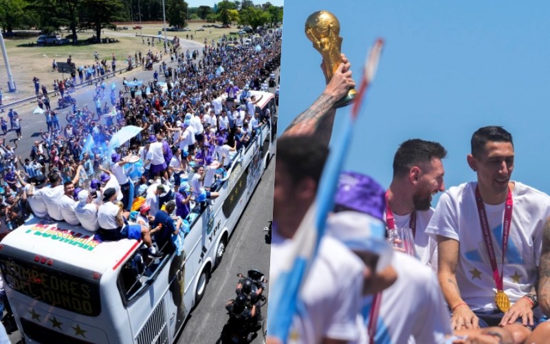 Bầu không khí lễ hội ở Argentina sau khi đội tuyển nước nhà vô địch World Cup 2022