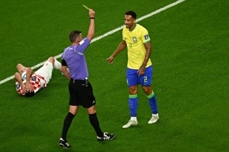 Kết quả Croatia vs Brazil: Danilo nhận thẻ vàng