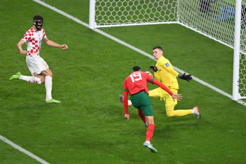 Kết quả Croatia vs Morocco: Tình huống bỏ lỡ đáng tiếc của En-Nesyri