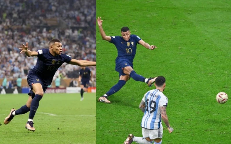 Cú hat-trick của Kylian Mbappe vào lưới Argentina là chưa đủ để giúp tuyển Pháp đăng quang World Cup 2022