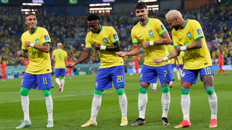 Brazil giành chiến thắng thuyết phục trước Hàn Quốc