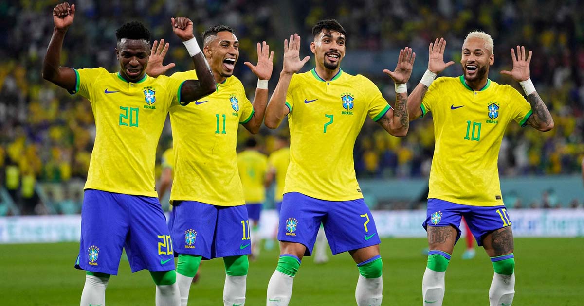 Đội tuyển Brazil lập kỉ lục tuyệt vời tại World Cup 2022