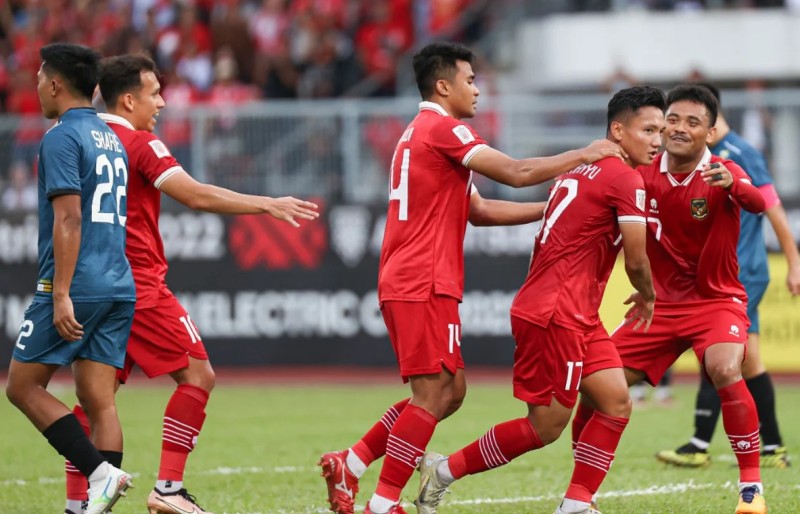 Indonesia đánh bại Brunei 7 bàn không gỡ