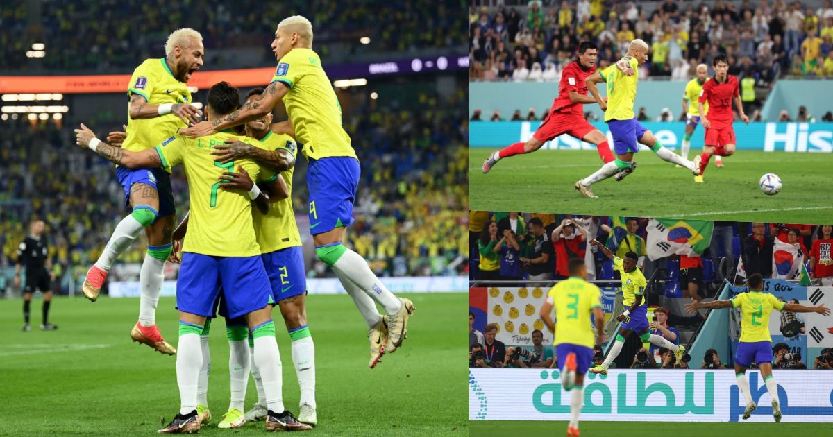 Kết quả Brazil vs Hàn Quốc, 2h ngày 6/12 (Vòng 1/8 World Cup 2022)