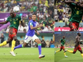 Kết quả Cameroon vs Brazil, 2h ngày 3/12 (Bảng G World Cup 2022)