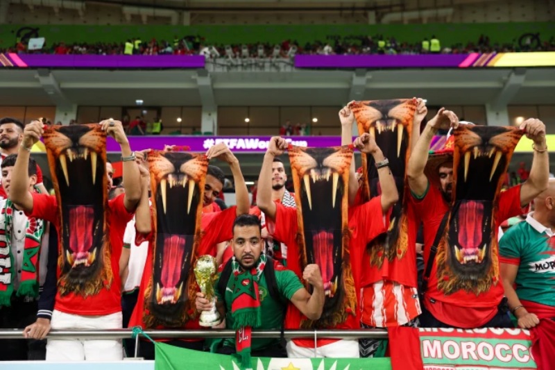 Liên đoàn bóng đá Morocco quyết định tặng 13.000 vé miễn phí theo dõi trận bán kết cho CĐV nhà