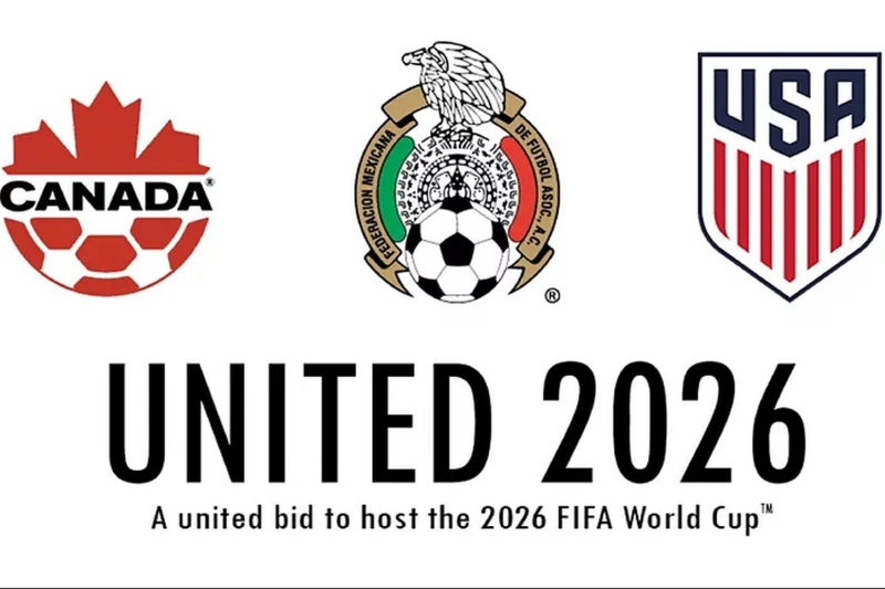 Liên minh 3 quốc gia Mỹ - Canada - Mexico là chủ nhà World Cup 2026