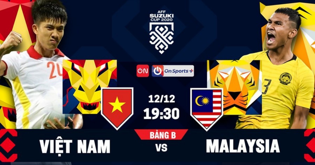 Link trực tiếp AFF Cup Việt Nam vs Malaysia 19h30 ngày 27/12