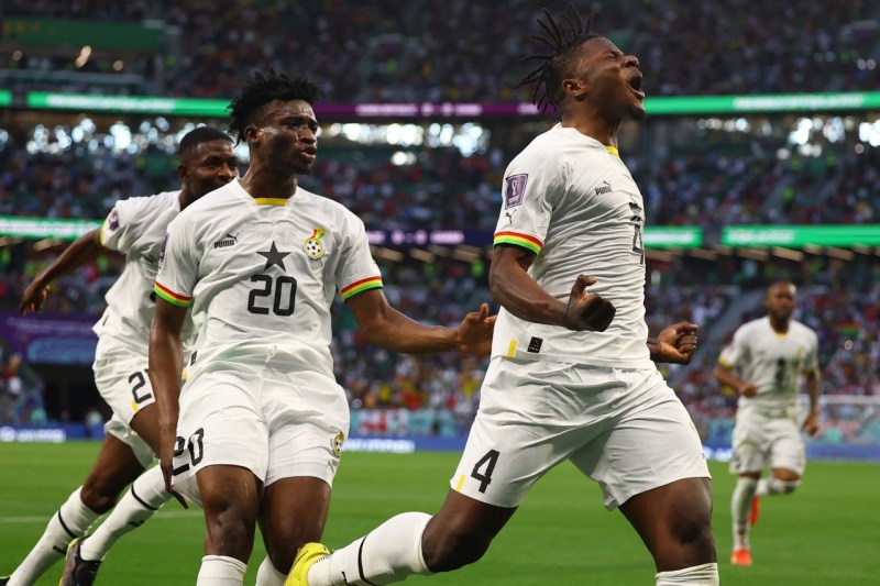 Link trực tiếp Ghana vs Uruguay 22h ngày 2/12