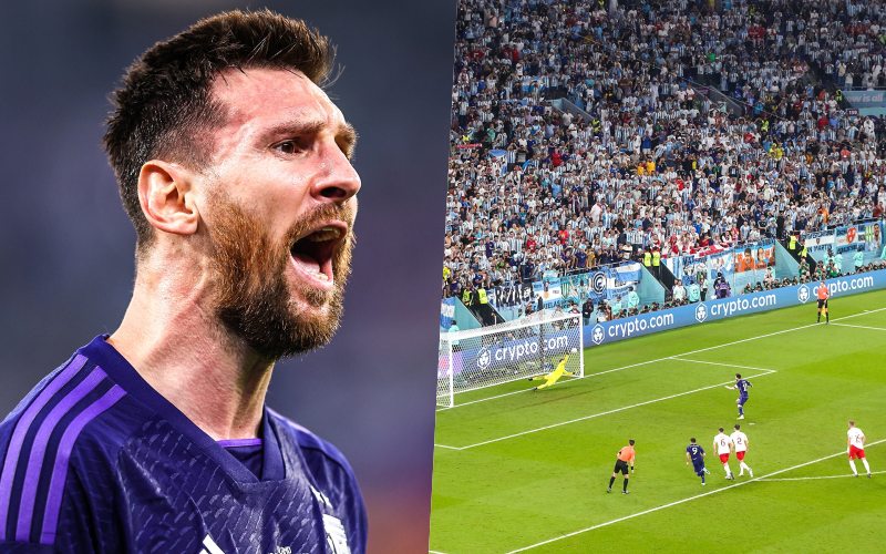 Lionel Messi bỏ lỡ quả phạt đền trong hiệp 1 trận gặp Ba Lan