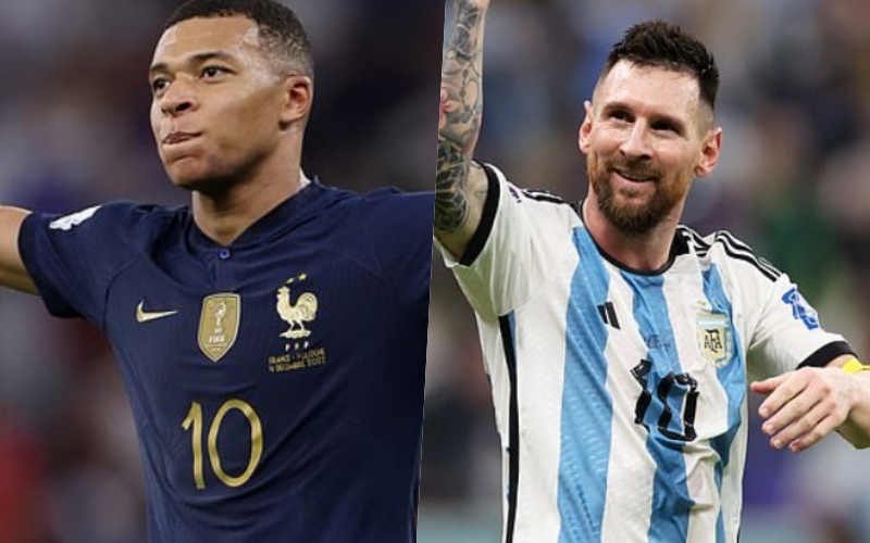 Lionel Messi và Kylian Mbappe đang cùng dẫn đầu danh sách "Vua phá lưới" World Cup 2022 với 5 pha lập công